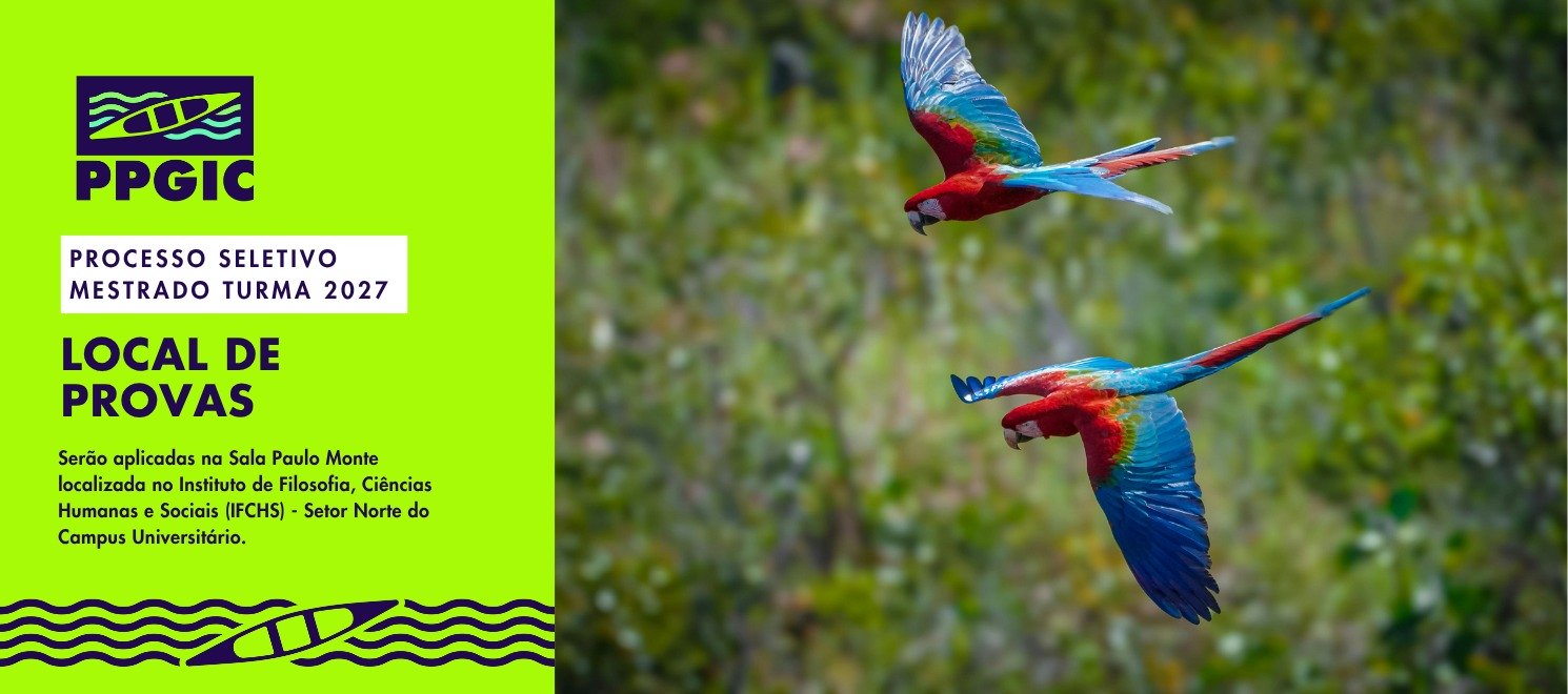 Consulte o local de realização da prova escrita - Seleção PPGIC 2027